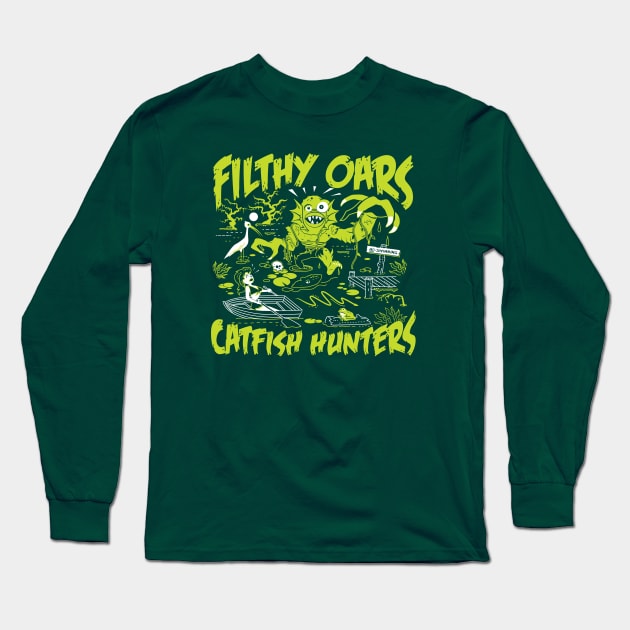 Filthy Oars Long Sleeve T-Shirt by spicoli13